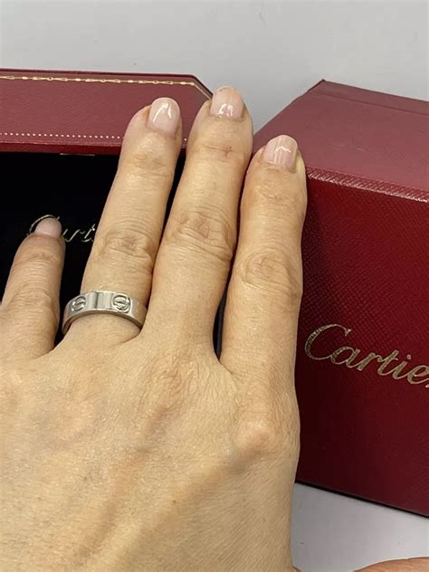 cartier love ring quality|cartier love ring real.